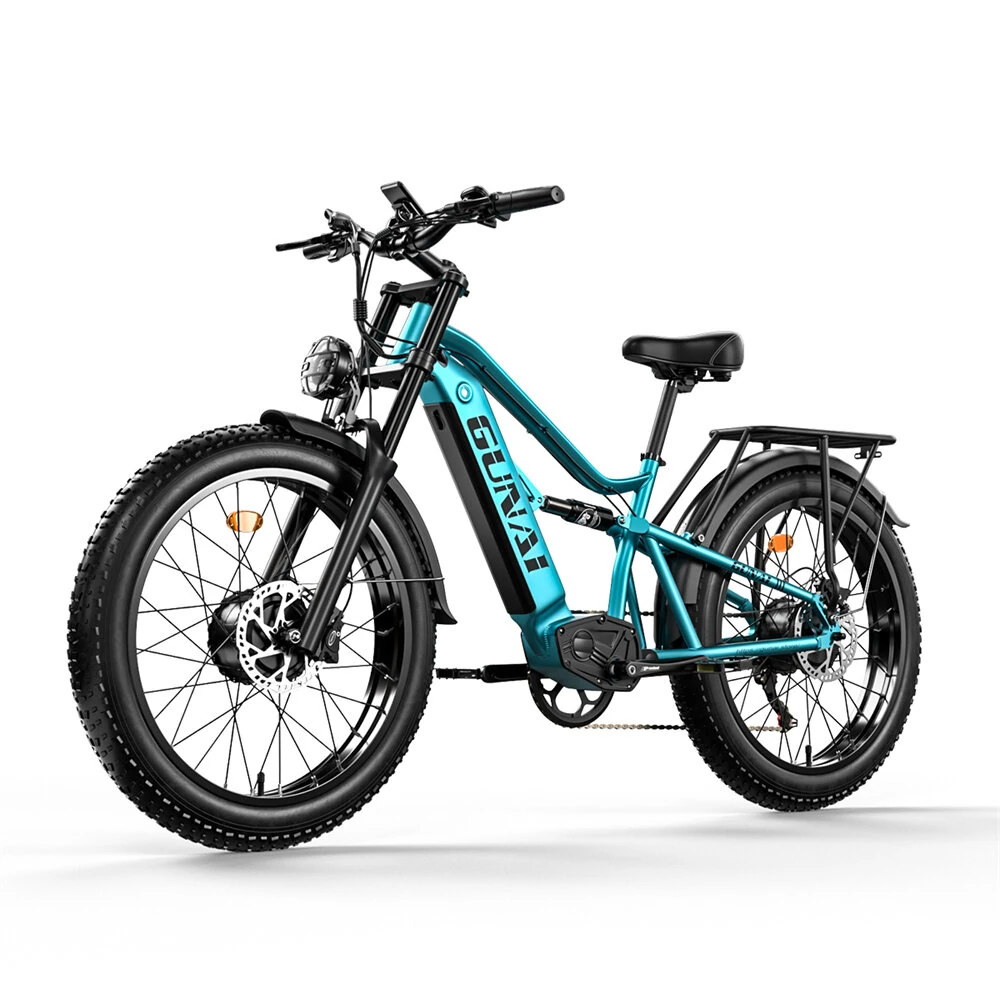 GUNAI M2 Electric Bike 48V 17.5Ah Battery 750W x 2 Dual Motors