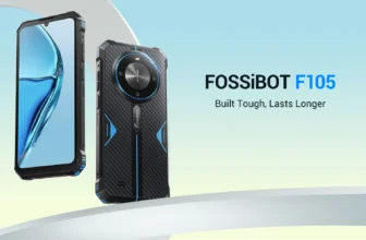 FOSSiBOT F105 4G affordable rugged smartphone