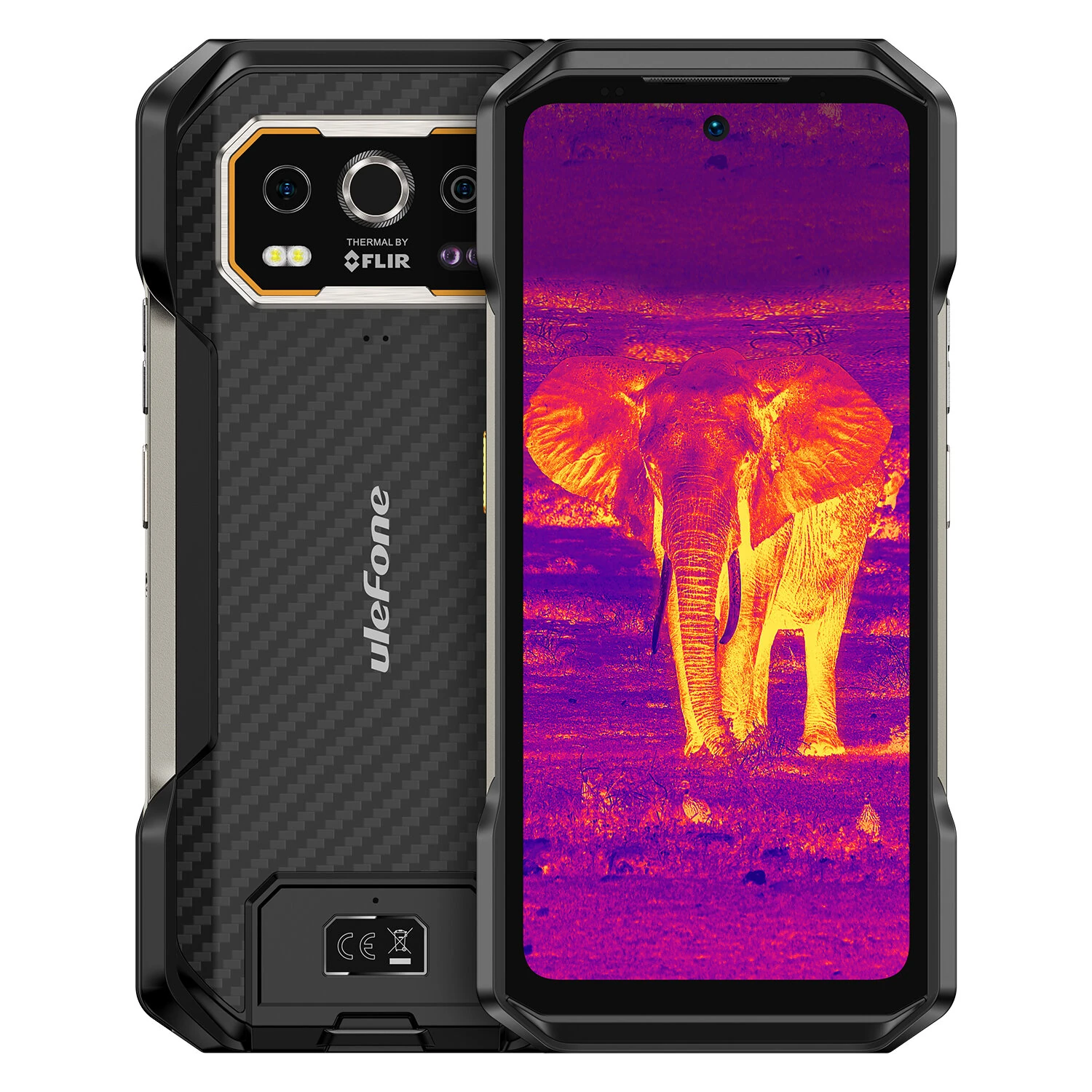 Ulefone Armor 27T Thermal Imaging 24GB 256GB 50MP Dual Camera 64MP Night Vision