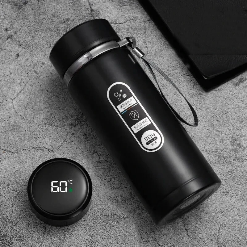 1000ML Smart LED Temperature Display Thermos Bottle