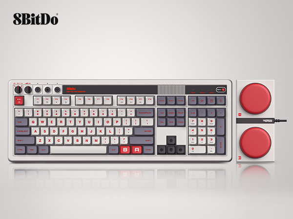 8BitDo Retro108 Tri-mode Mechanical Gaming Keyboard