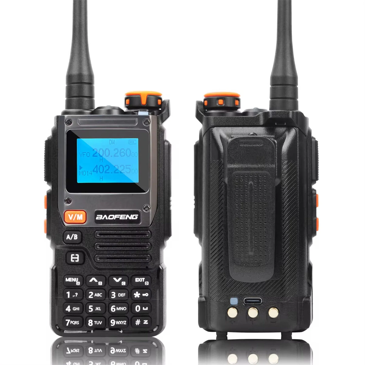 Baofeng UV-K61 Two-Way Radio Long Range Handheld Walkie Talkie 999 Channels