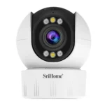 Srihome SH046 4MP 5G WiFi Indoor PTZ Camera 5X Optical Zoom Wireless Auto Tracking Night Vision