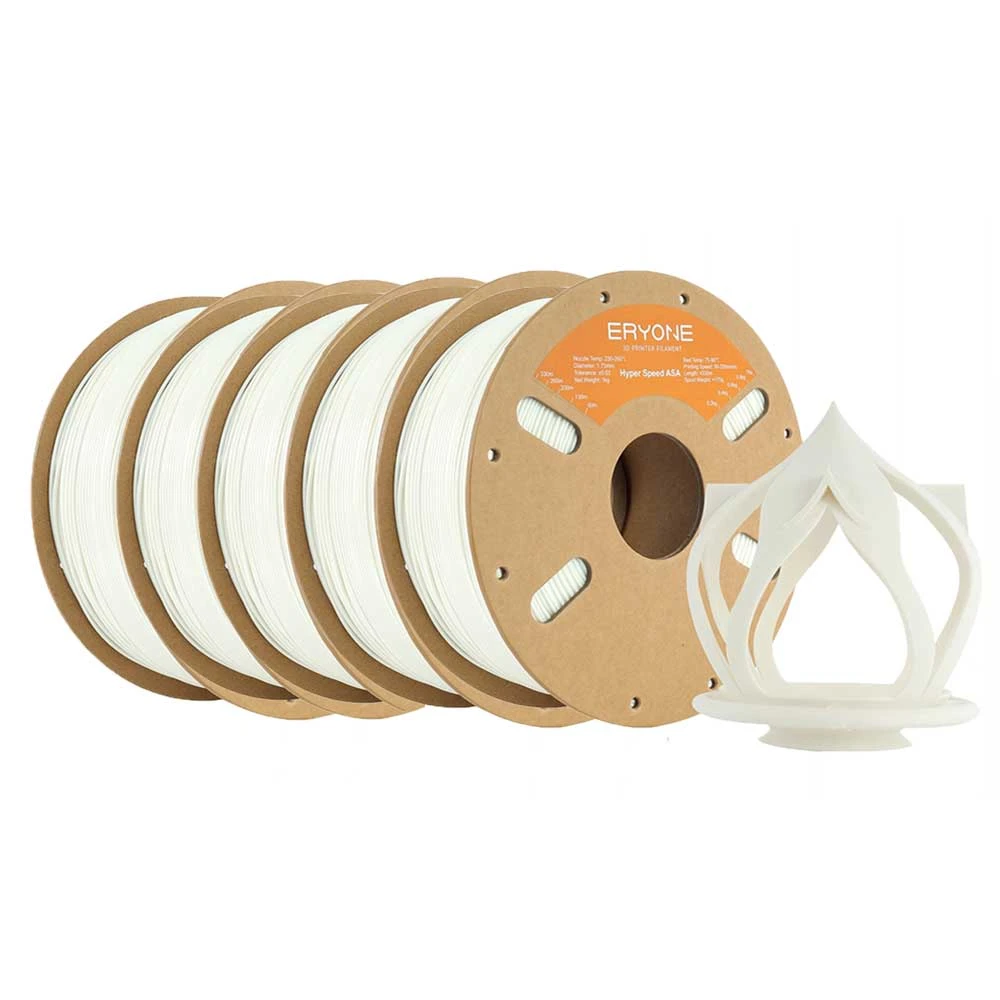 5kg ERYONE High-Speed ASA Filament - White