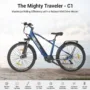 Eleglide C1 27.5 inch Trekking Bike with 250W Ananda Mid-Drive Moto