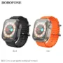 BOROFONE BD3 Ultra 1.96 inch HD Screen bluetooth Call Heart Rate Sleep Monitor IP67 Smart Watch