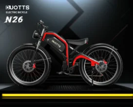 [#Ιστορικό_Χαμηλό] DUOTTS N26 : Με δύο μοτέρ 750W, και fat ελαστικά 26″, το ποδήλατο της DUOTTS μπορεί να μοιάζει με μηχανάκι, αλλά δεν είναι.