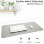 Office Desk Protector Mat PU Leather