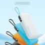 CUKTECH 20000 mAh portable power bank with built-in cable