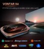 VONTAR X4 Amlogic S905X4 Android 11.0 4G 32GB Support bluetooth 4.0 2.4G/5GHz WiFi TVBOX