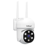 [#Ιστορικό_Χαμηλό] Srihome SH061 1080P 2MP HD WiFi Home Security Camera PTZ AI Wireless Monitoring Camera Night Vision