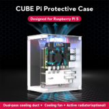 YAHBOOM Cube PI: Ανακαλύψτε την ιδανική θήκη για το Raspberry Pi 5, με στυλ και λειτουργικότητα!