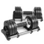 GEEMAX 2PCS Adjustable Weights Dumbbell Dumbell Pair Fitness Gym Workout & Base