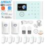 Smart Tuya WiFi Security Alarm System Kit Wireless GSM Burglar Alarm Home Anti-theft Security System Assisted with Alexa Google