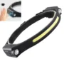 BIKIGHT LX300 2XPE+COB Induction Headlight 1200mAh