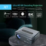 XNANO X1 Projector Android 9.0 1920*1080P 300ANSI LCD Projector Dual Band WIFI Bluetooth 5.0 2+16G