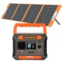 FlashFish P66 Power Station 78000mAh 300W Power Generator With 100W Foldable Solar Panel Emergency Power Supply