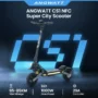 ANGWATT CS1 Electric Scooter 48V 21.3Ah 1000W Motor 11-Inch Tubeless Tire Electric Scooter