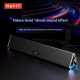 [#Ιστορικό_Χαμηλό] Ανακαλύψτε την Havit M15 Soundbar με RGB φωτισμό και στέρεο ήχο!