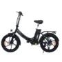 ONESPORT OT16 Electric Bike 48V 15Ah Battery 350W Motor 20*3.0inch Fat Tires 100-130KM Max Mileage 120KG Max Load Folding Electric...