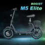 BOGIST M5 Elite Electric Scooter 14-inch Tire 500W Motor 48V 13Ah Removable Battery 40~45km Range 40 km/h Max Speed