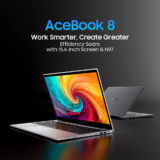 Blackview Acebook 8 : Laptop 15.6″, me Intel  N97, 16GB RAM , Fingerprint scanner, και Backlit πληκτρολόγιο στα 309€