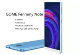 [ΤΡΕΧΕΤΕ] GOME Fenmmy Note : 6″ οθόνη , 4/64GB με Helio P23 και 3500mAh με 67€!!