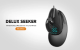 Delux Seeker M618XSU : Εργονομικό ενσύρματο ποντίκι με αποσπώμενο wrist rest, για να ηρεμήσεις και εσύ, και το χέρι σου.