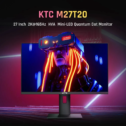 [#Ιστορικό_Χαμηλό] KTC M27T20 : Εντυπωσιακό Mini LED Monitor, 27″ με QHD ανάλυση και ρυθμό ανανέωσης 165Hz και ενσωματωμένα ηχεία!