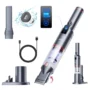 SmartAI H5 Handheld Cordless Vacuum Cleaner, 17KPa Suction Power, 145W Power