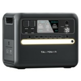 TALLPOWER V2400 Portable Power Station, 2160Wh LiFePo4 Solar Generator, 2400W AC Output