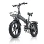 [17.5Ah Single Battery] JINGHMA R7 PRO Electric Bike 800W Motor 48V 20x4.0inch Tires 85-95KM Mileage Range 180KG Payload