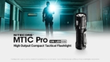 NITECORE MT1C Pro: Mini tactical φακός 1000lm με μπαταρία 1600mAh και IP68 rating με 37.9€!