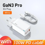 Baseus GAN3 Pro : 65W με τρείς θύρες ΚΑΙ δωράκι 100W Type-C καλώδιο στα 38.5€!!!