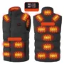 TENGOO HP-15 15 Areas Heating Temperature with Digital Display USB Winter Warm Vest