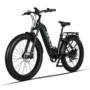 GUNAI GN26 Electric Bicycle 500W 48V 17.5Ah 26*3.0inch Fat Tires 100-120KM Max Mileage 150KG Payload Electric Bike