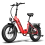 FAFREES FF20 Polar Electric Bike 500W Motor 48V 10.4AH*2 Double Batteries 20x4.0inch Fat Tire